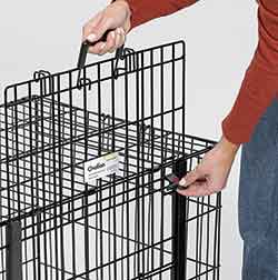Midwest Ovation Single Door Up & Away Wire Dog Crates 36-inch latch